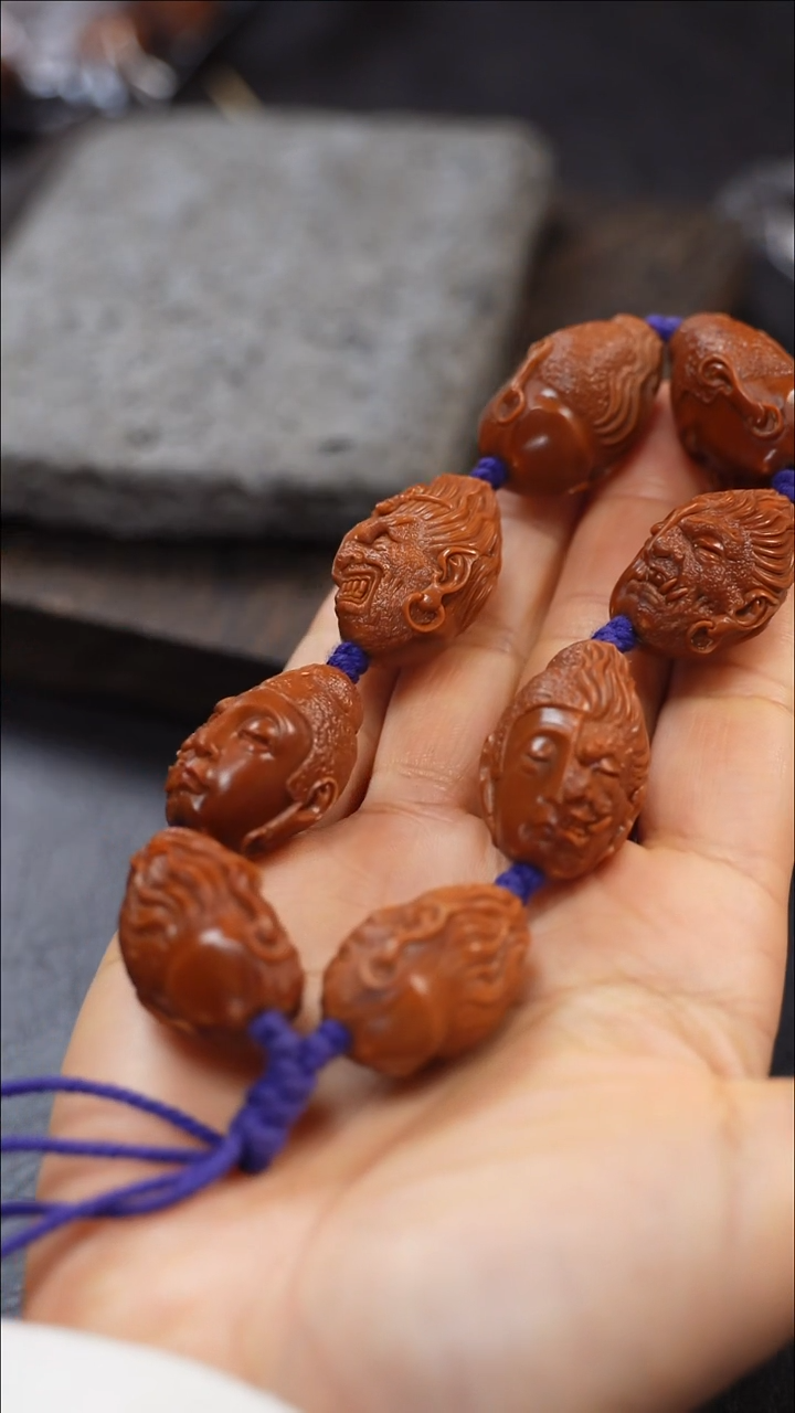 手串/手链橄榄核九林核雕文玩作品