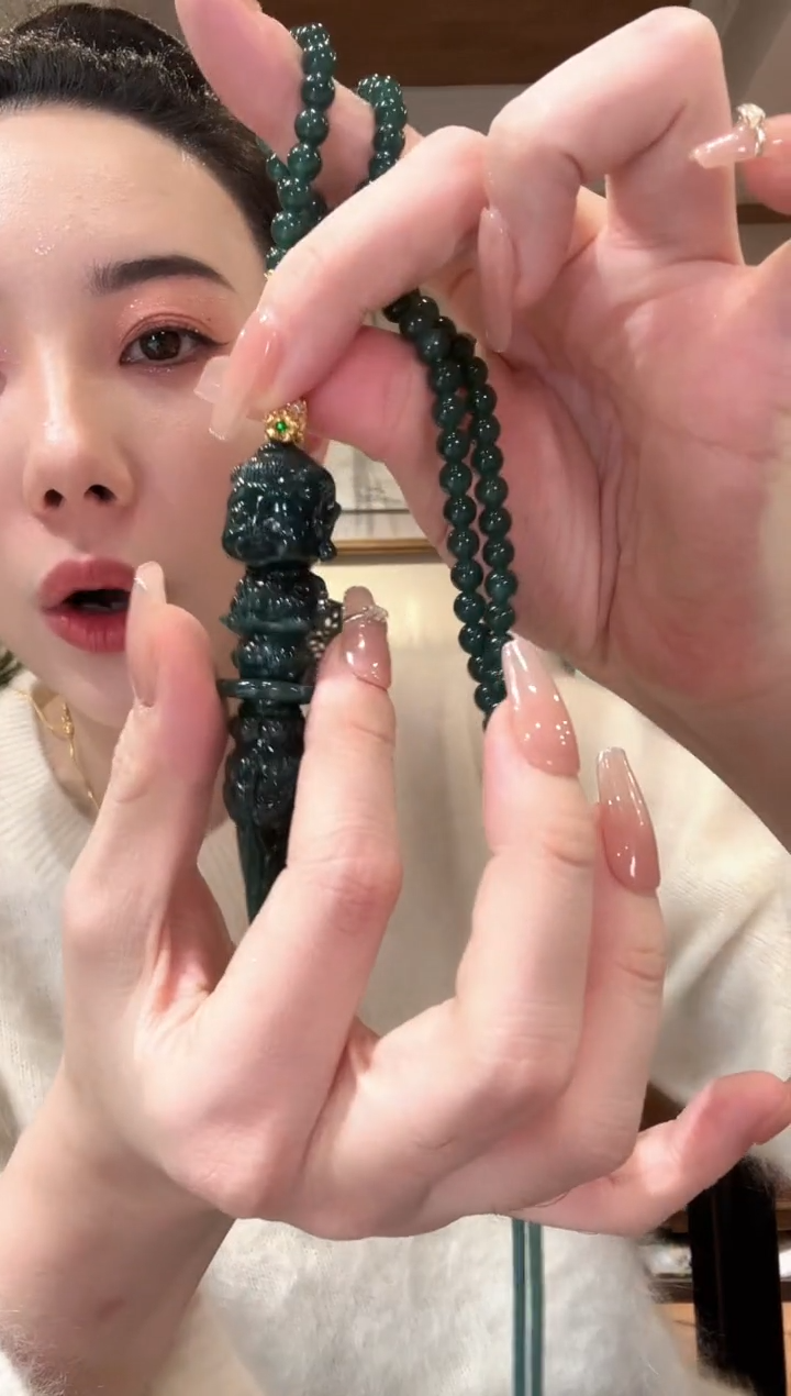 【闪购商品】翡翠颈饰未镶嵌国风