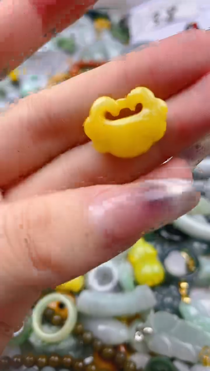 【闪购商品】翡翠颈饰未镶嵌/Y/翡翠A货一图一物