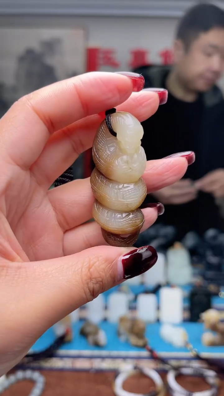 【闪购商品】和田玉挂件未镶嵌1