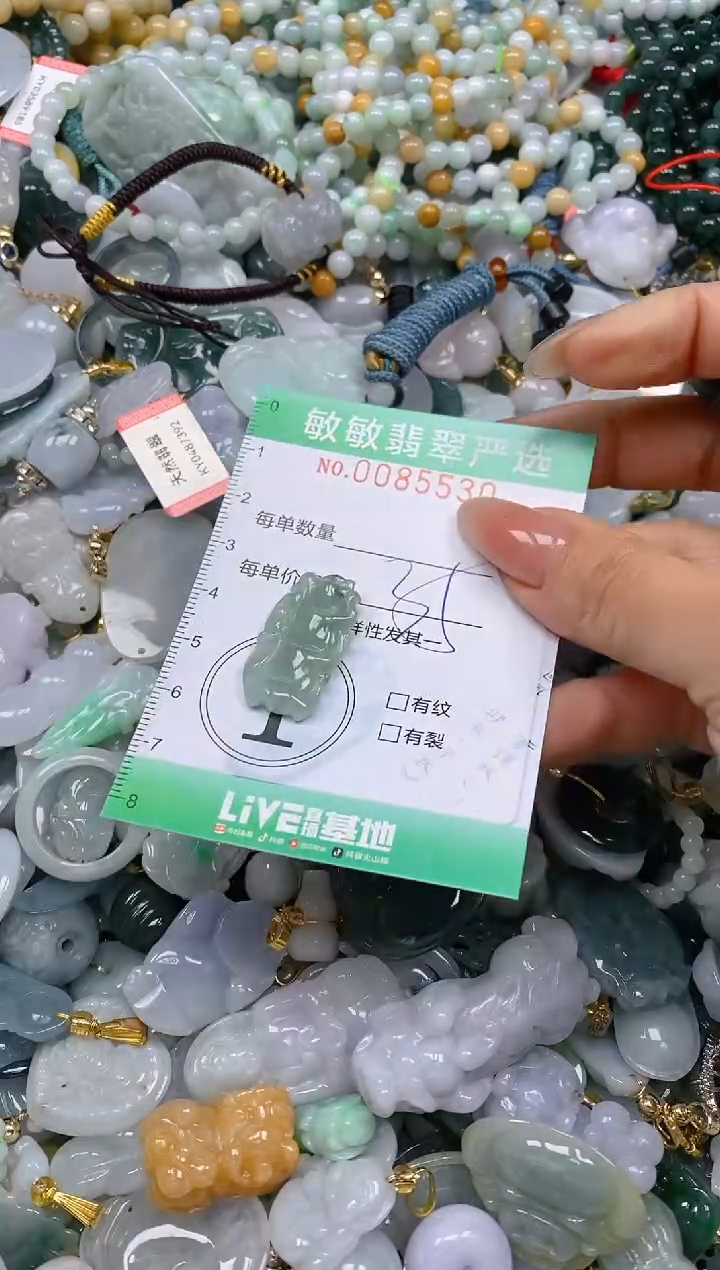 【闪购商品】翡翠颈饰未镶嵌闪购0085530