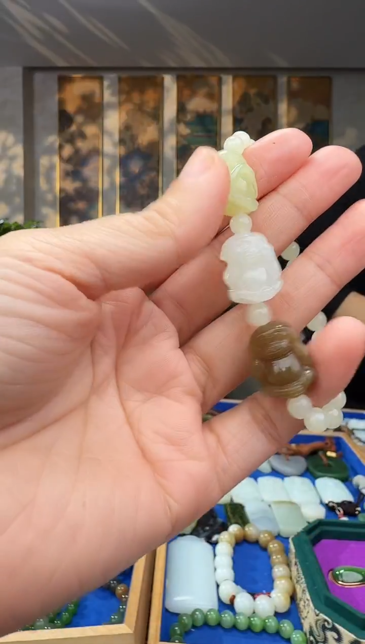 未镶嵌和田玉挂件拍一发一