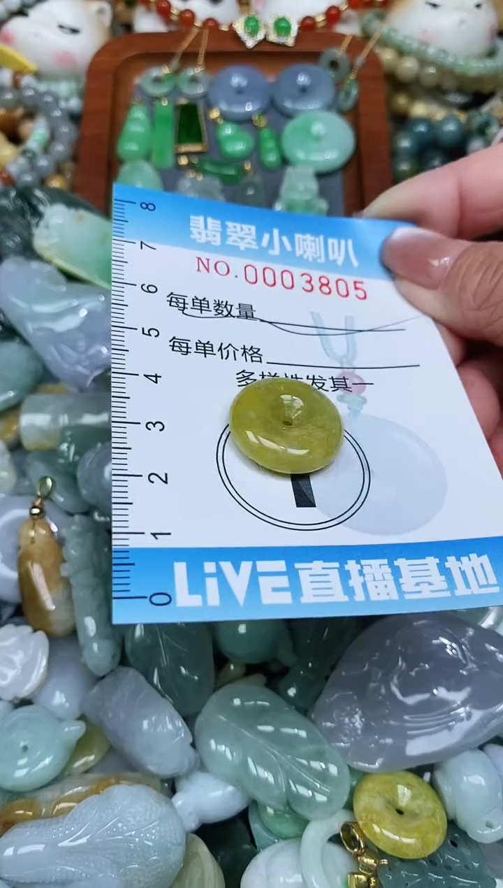 【闪购商品】翡翠颈饰未镶嵌闪购0003805多样性发其一