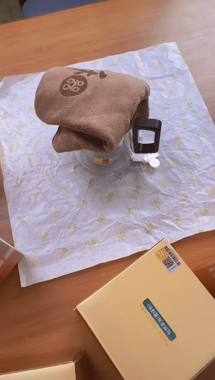 【闪购商品】木笙杯+茶巾。。。。。。