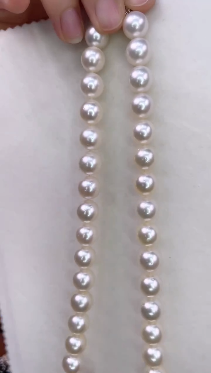 【闪购商品】海水珍珠项链14K金镶嵌澳白11-12mm