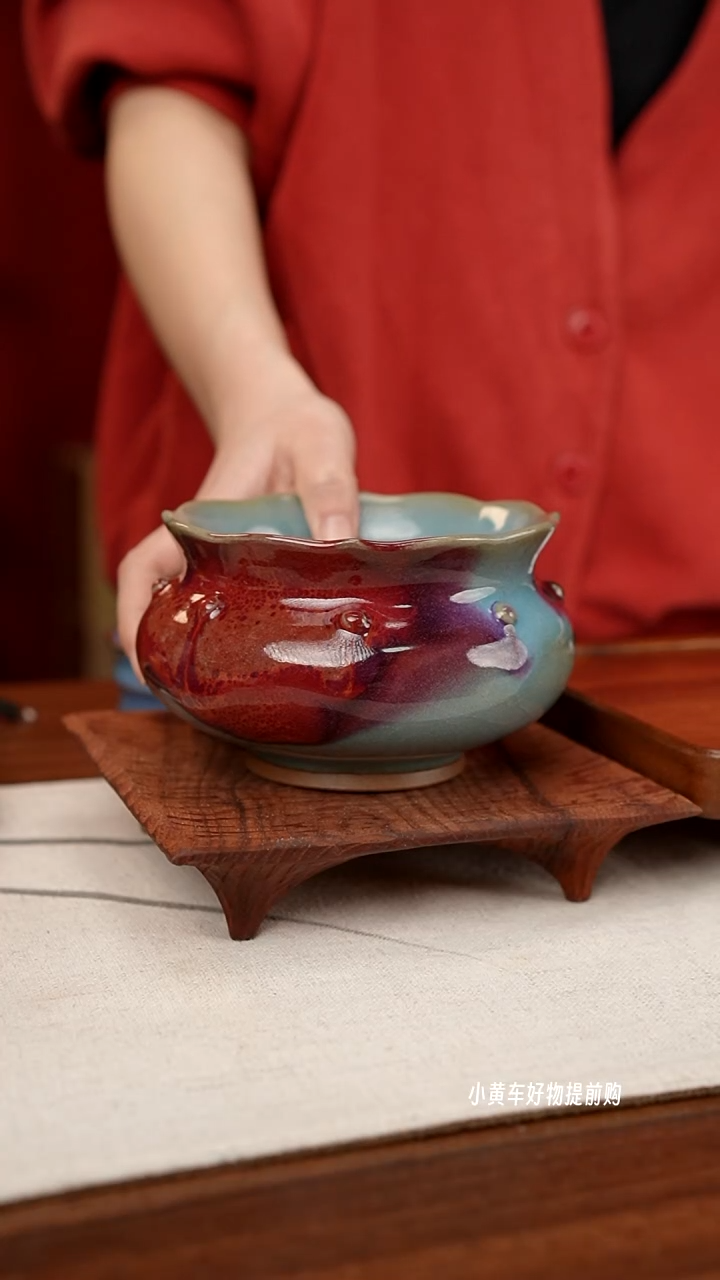 【闪购商品】摆件小师妹-钧瓷-信任