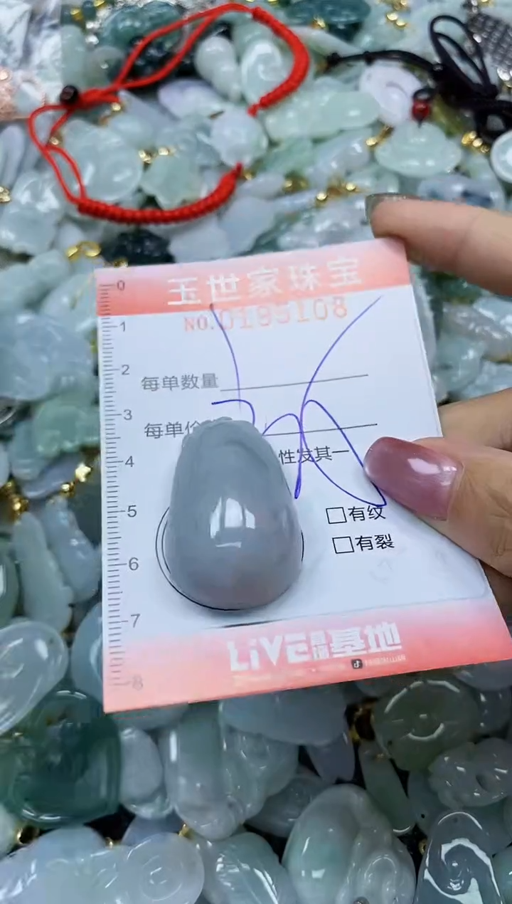 【闪购商品】翡翠颈饰未镶嵌闪购0195108