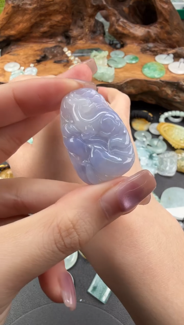 吊坠(不含链)未镶嵌翡翠翡翠饰品-213