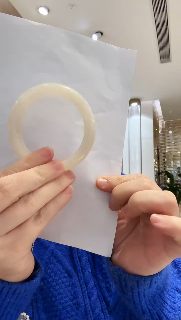 未镶嵌手镯和田玉【27】57圈口