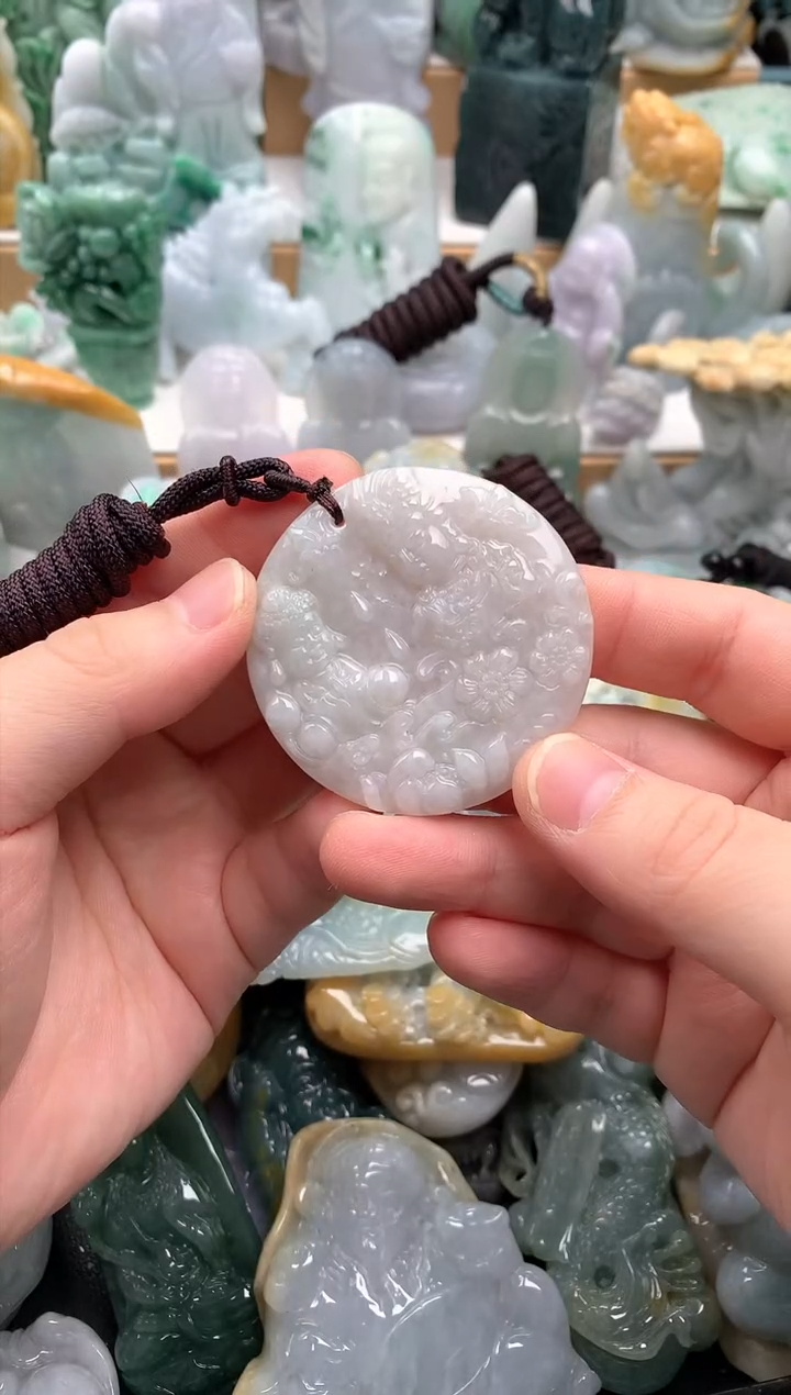 吊坠(不含链)未镶嵌翡翠1