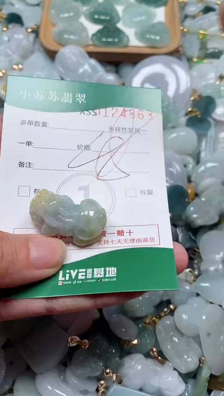 【闪购商品】翡翠颈饰未镶嵌闪购商品0124863