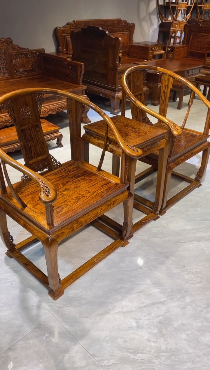 花梨木类花梨木家具改价链接  皇宫椅