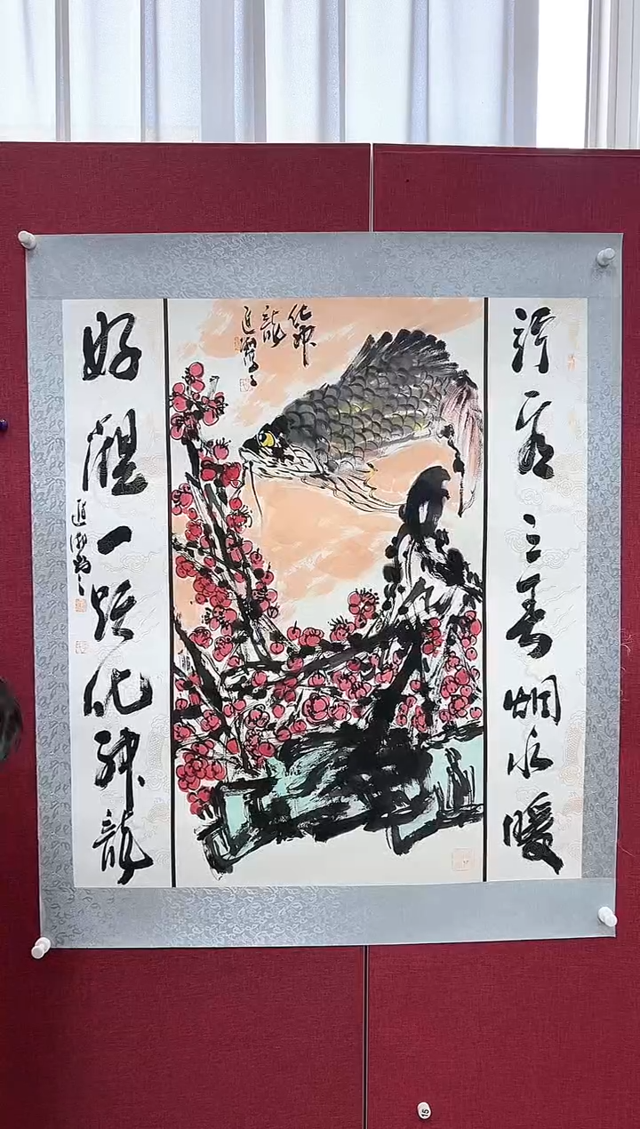 国画李进潮老师4.5平尺国画作品