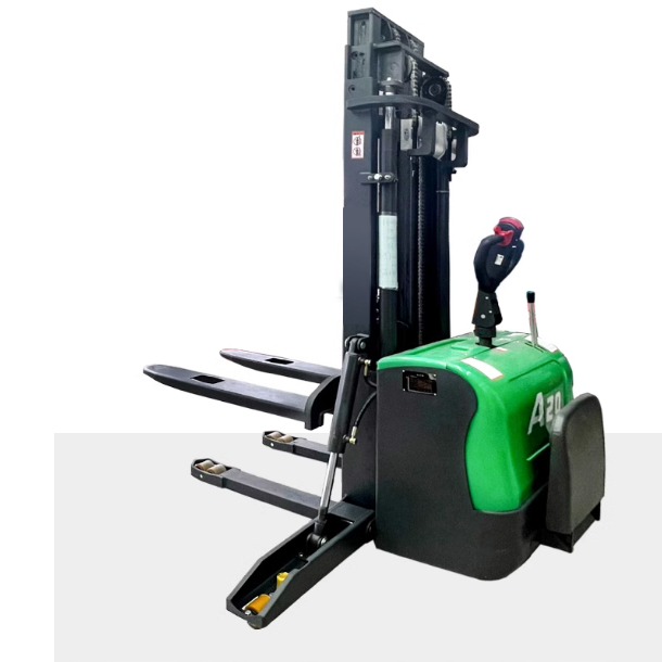 全电动双起升款堆高车托盘堆垛车2吨搬运升高车小型叉车升降车