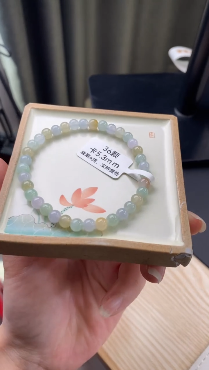 【闪购商品】翡翠手链未镶嵌手串y305