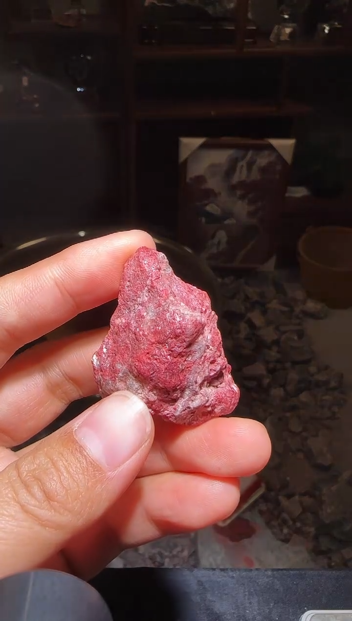 天然辰砂朱砂毛料3