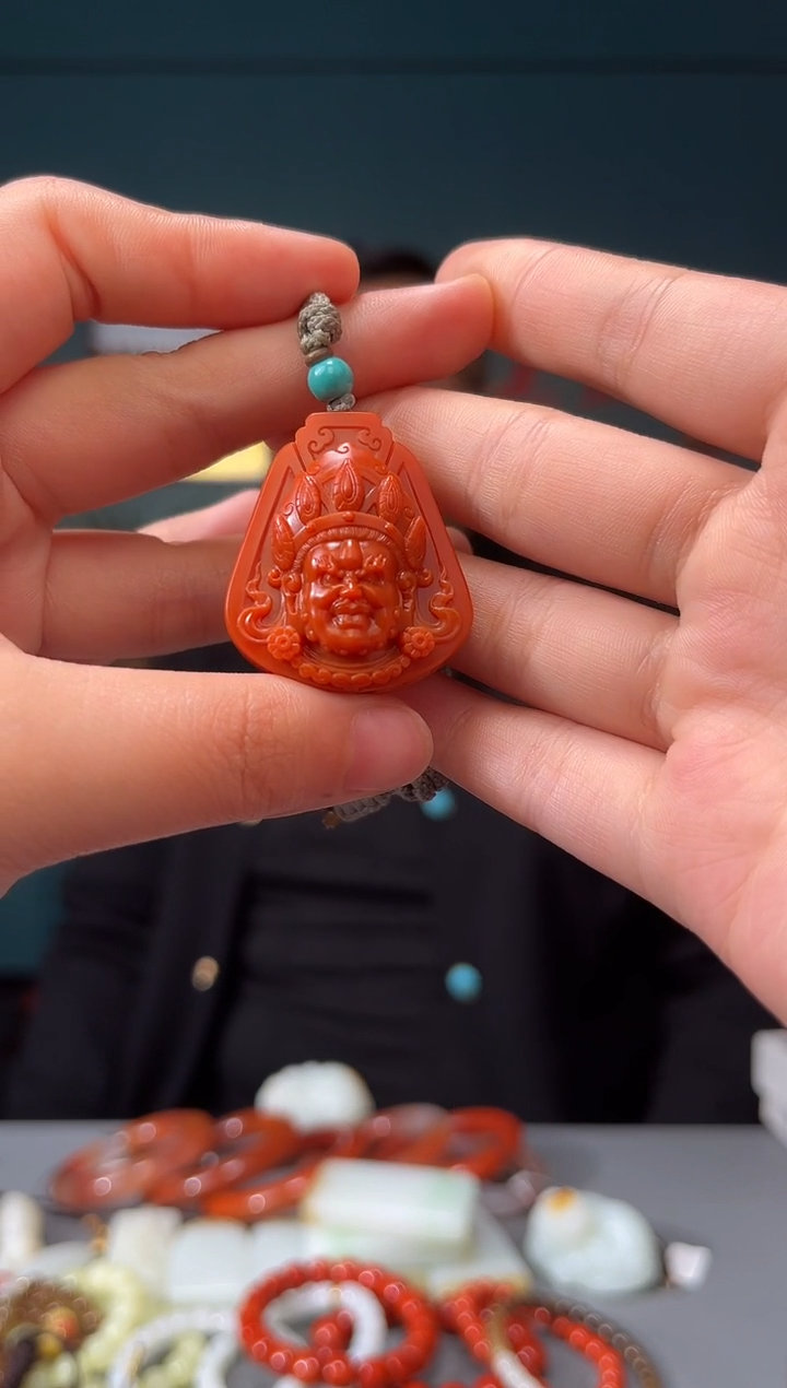 【闪购商品】南红玛瑙颈饰未镶嵌吊坠