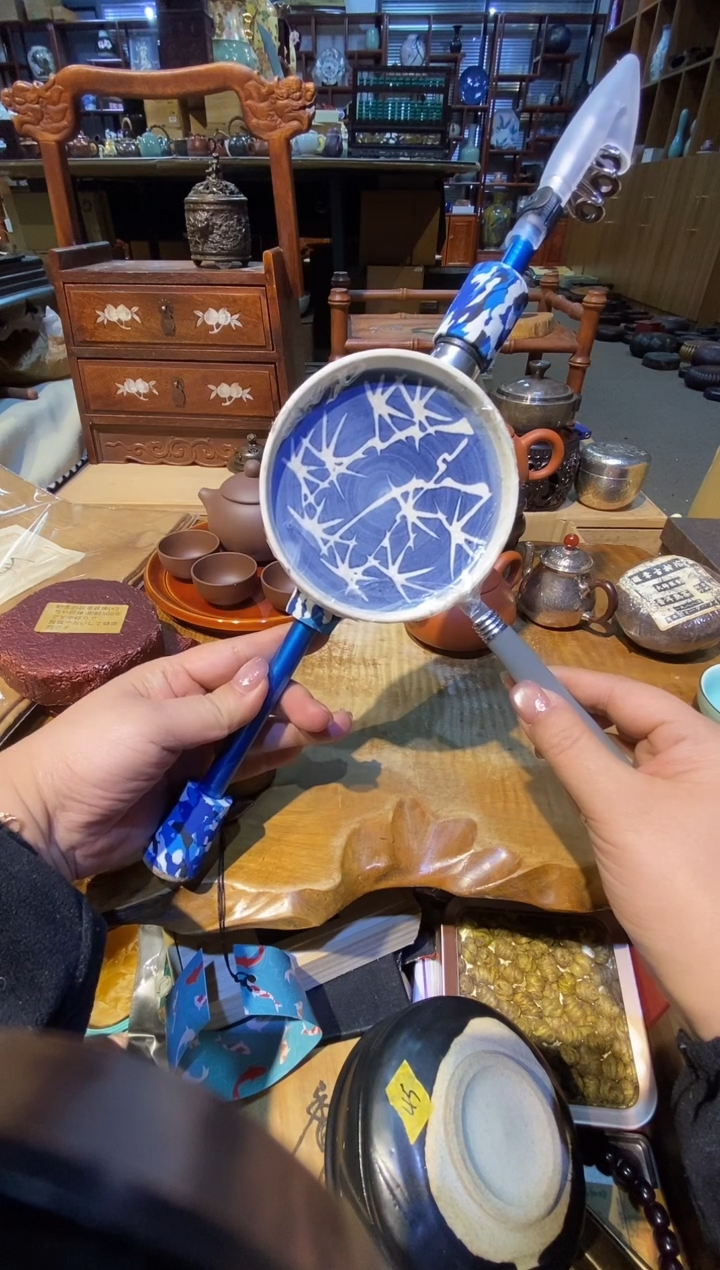 盛匠阁古美术鱼竿