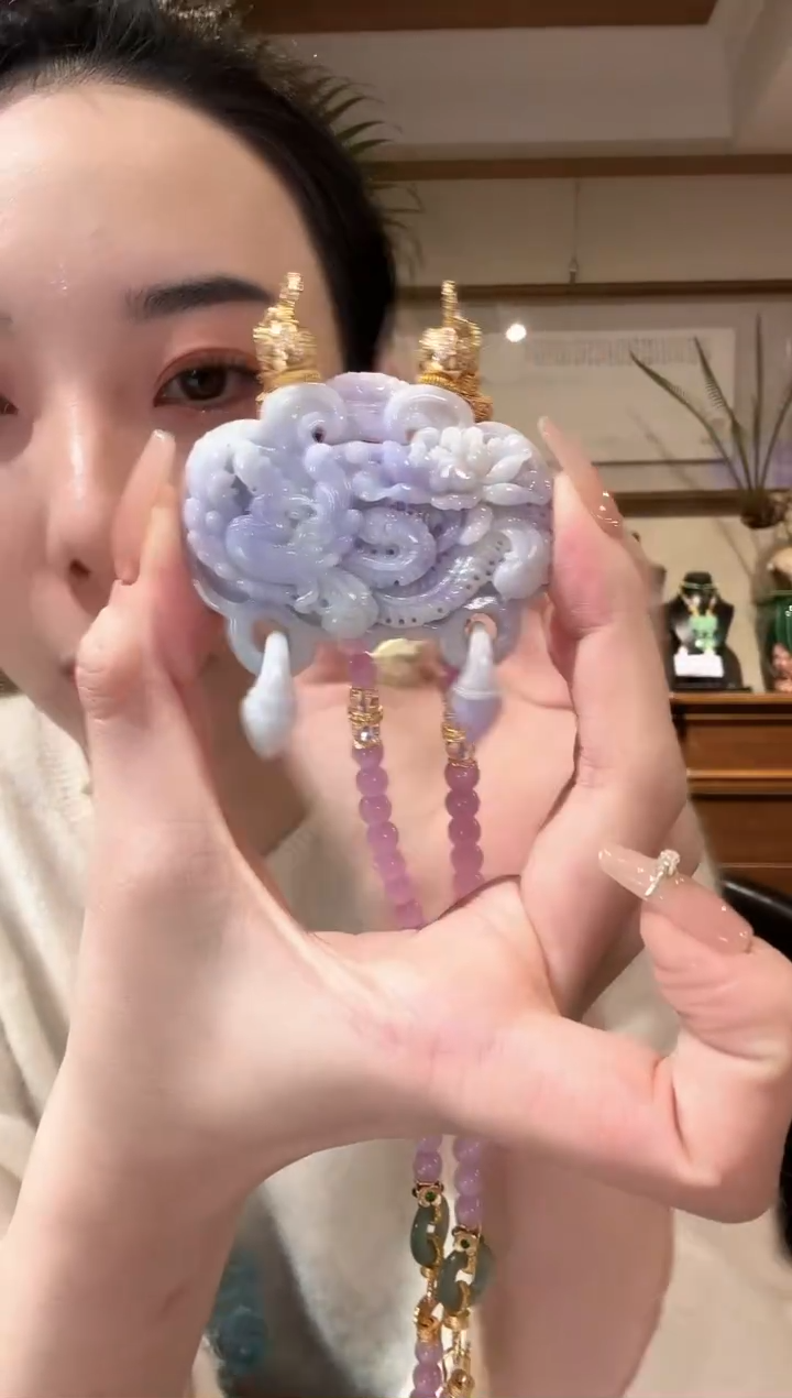 【闪购商品】翡翠颈饰未镶嵌国风