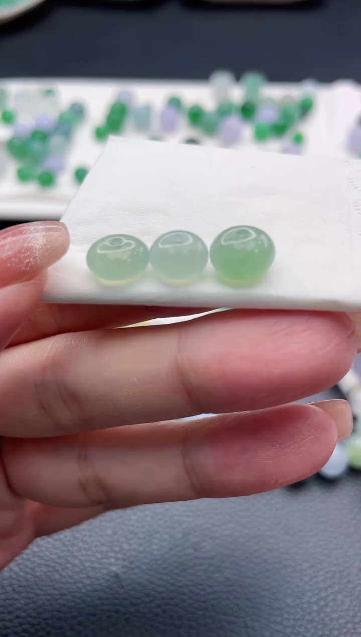 【闪购商品】定制翡翠未镶嵌珠子