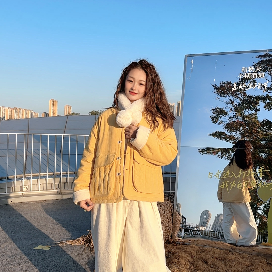 【新疆棉花棉服*不是丝棉】国风棉服女新中式（穿到零下10度）