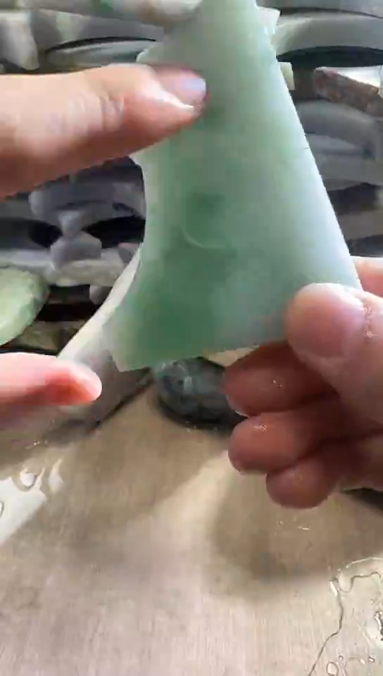 裸石翡翠缅甸翡翠A货花117