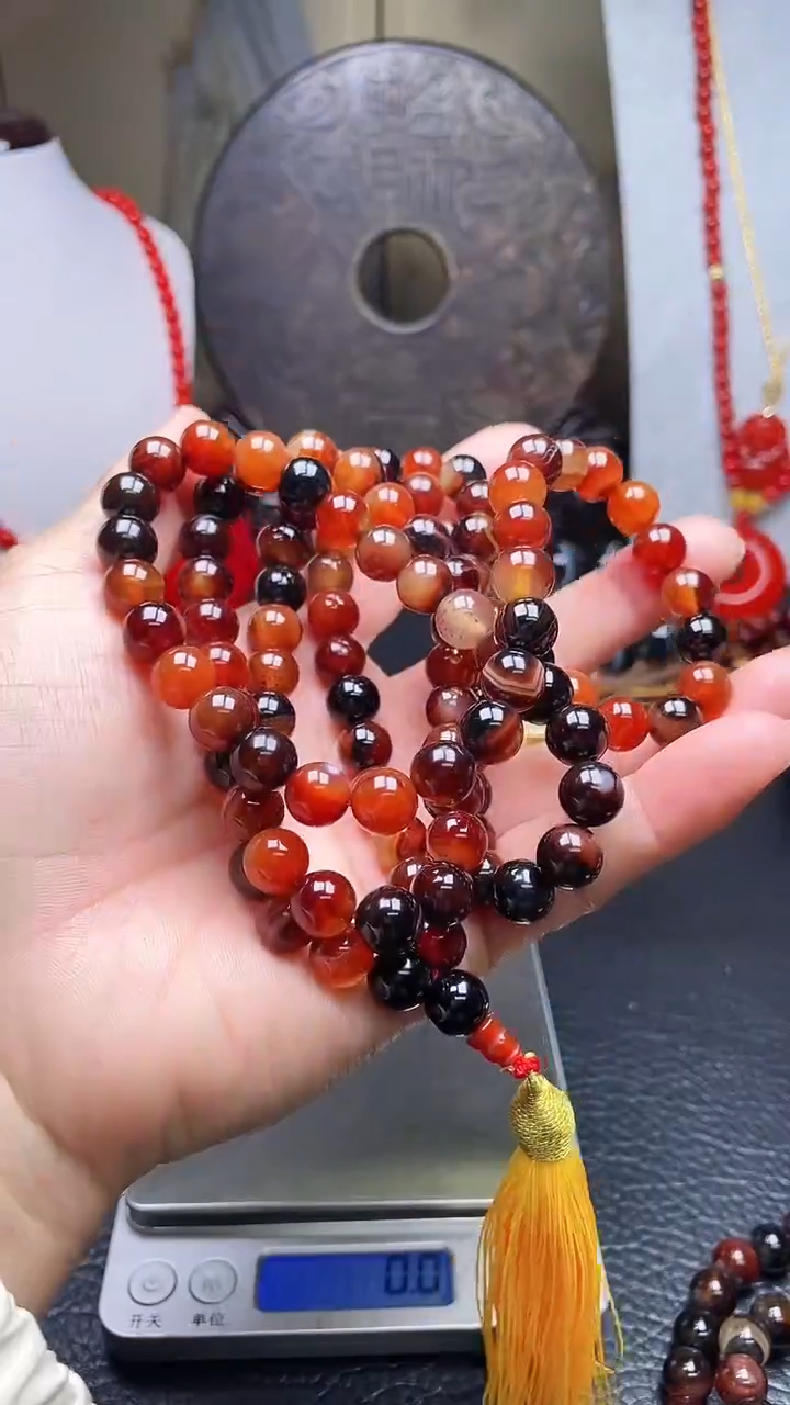 未镶嵌颈饰玛瑙/玉髓天然珠宝金刚血离子【多样性拍一发一】