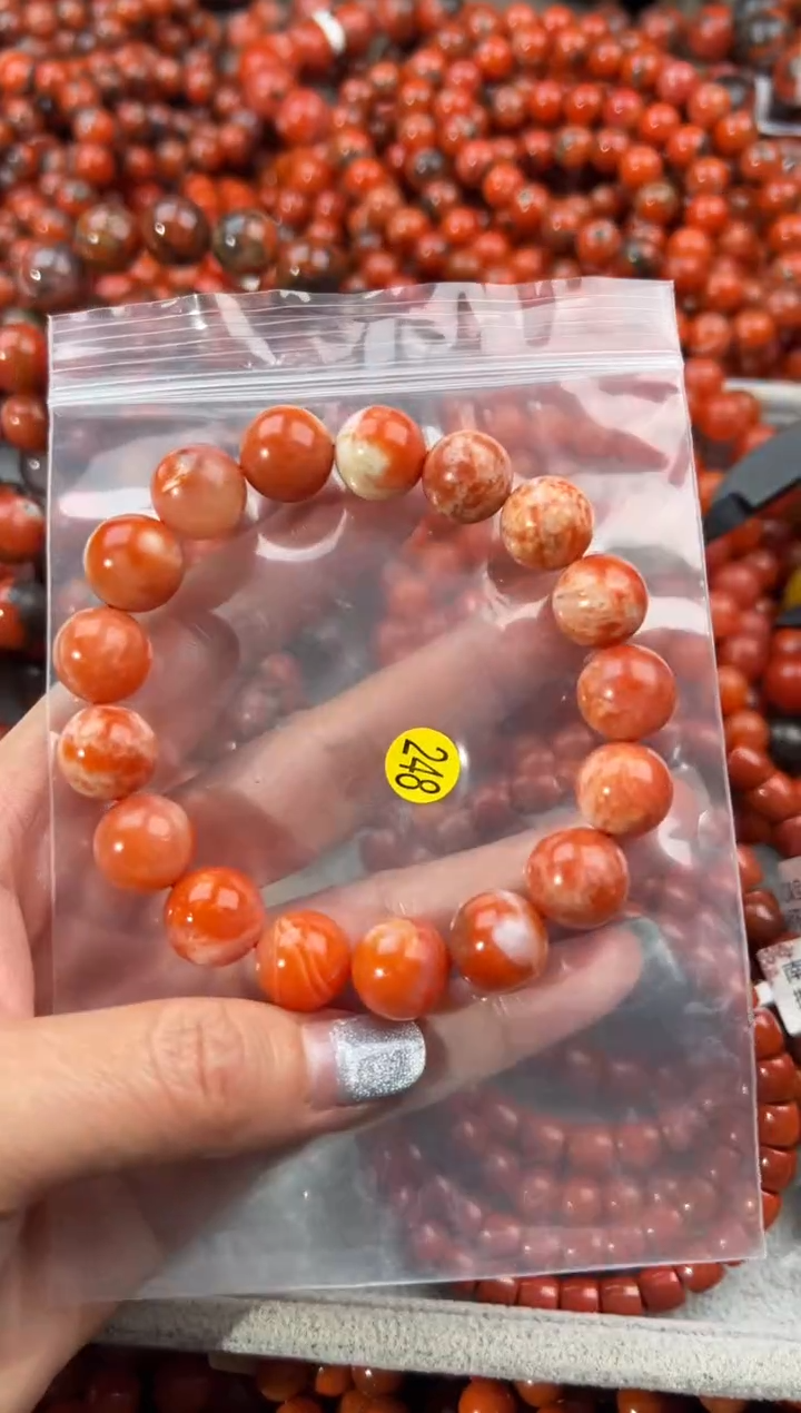 未镶嵌手串南红玛瑙12+