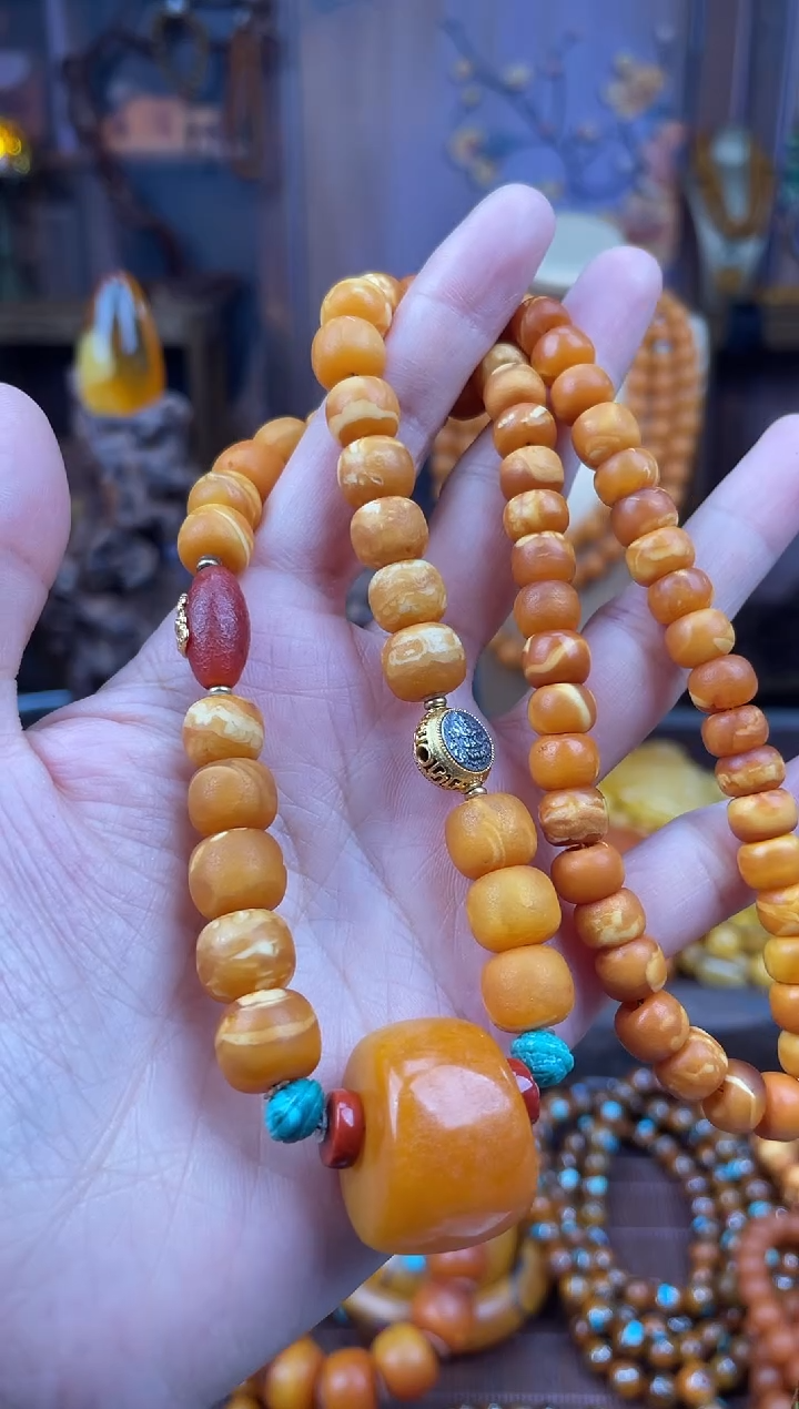 裸石琥珀未镶嵌多样性发货1，假一赔4