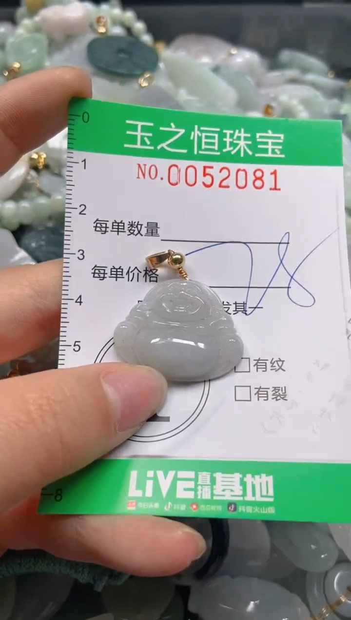 【闪购商品】翡翠颈饰未镶嵌闪购0052081