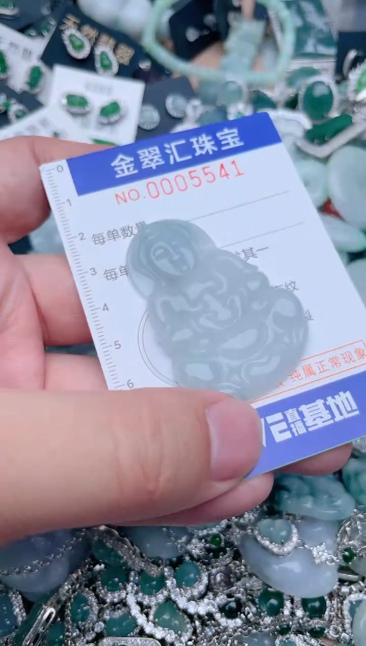 翡翠未镶嵌颈饰5541......1