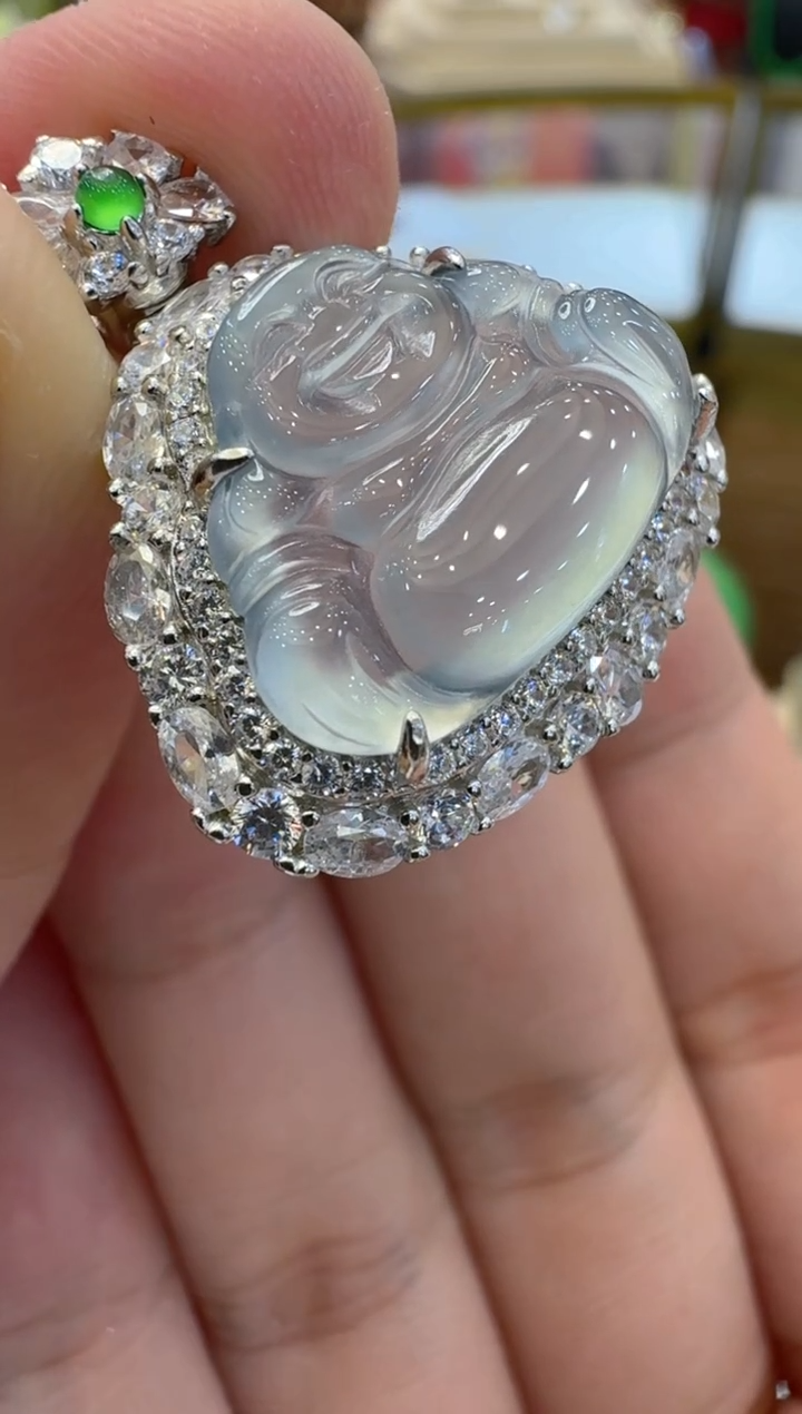 【闪购商品】翡翠吊坠(不含链)银S925镶嵌多样性团购发一件