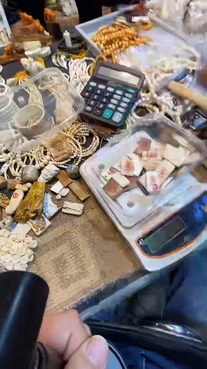 泥塑囍*作小把玩件摆件