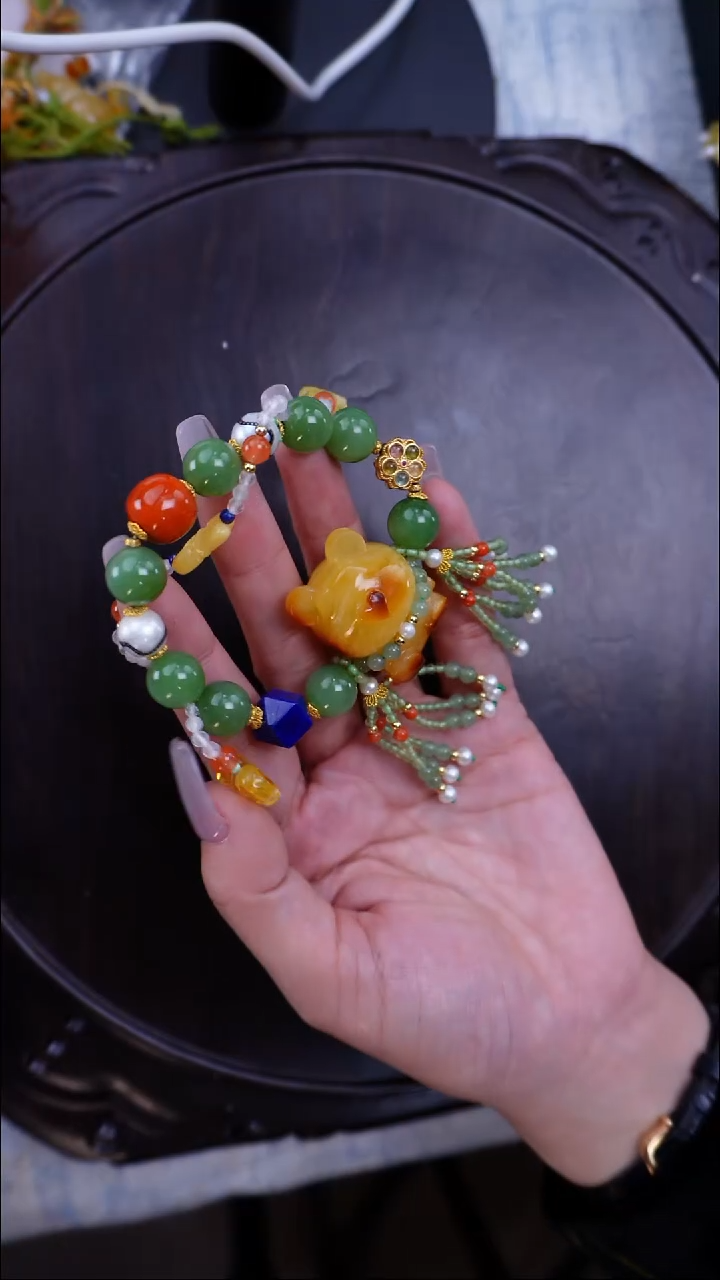 琥珀项链未镶嵌【多样性发一】