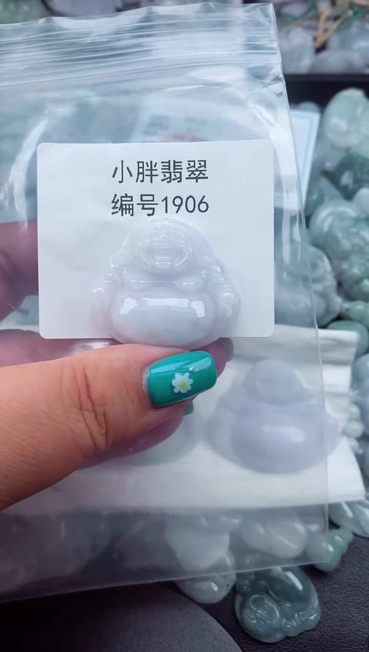 颈饰未镶嵌翡翠缅甸天然A货翡翠1906
