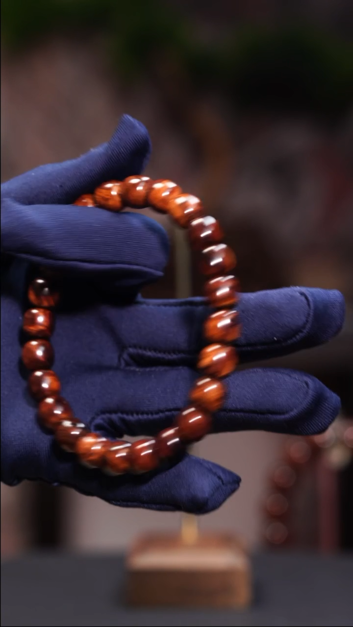 【闪购商品】黄花梨/降香黄檀手串/手链数控精工无胶无蜡老型珠