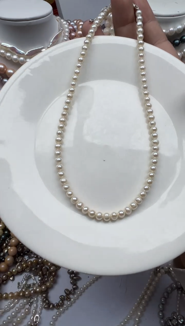 【闪购商品】淡水珍珠颈饰未镶嵌1