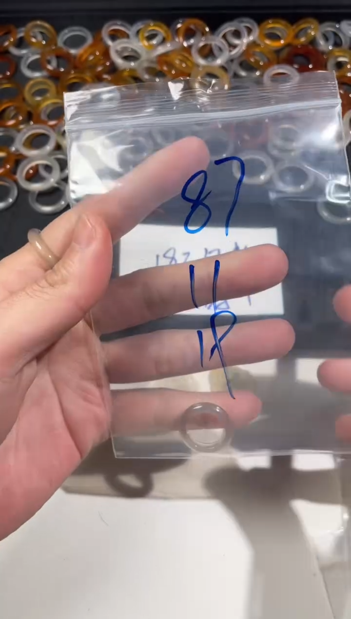 【闪购商品】玛瑙/玉髓戒指未镶嵌87