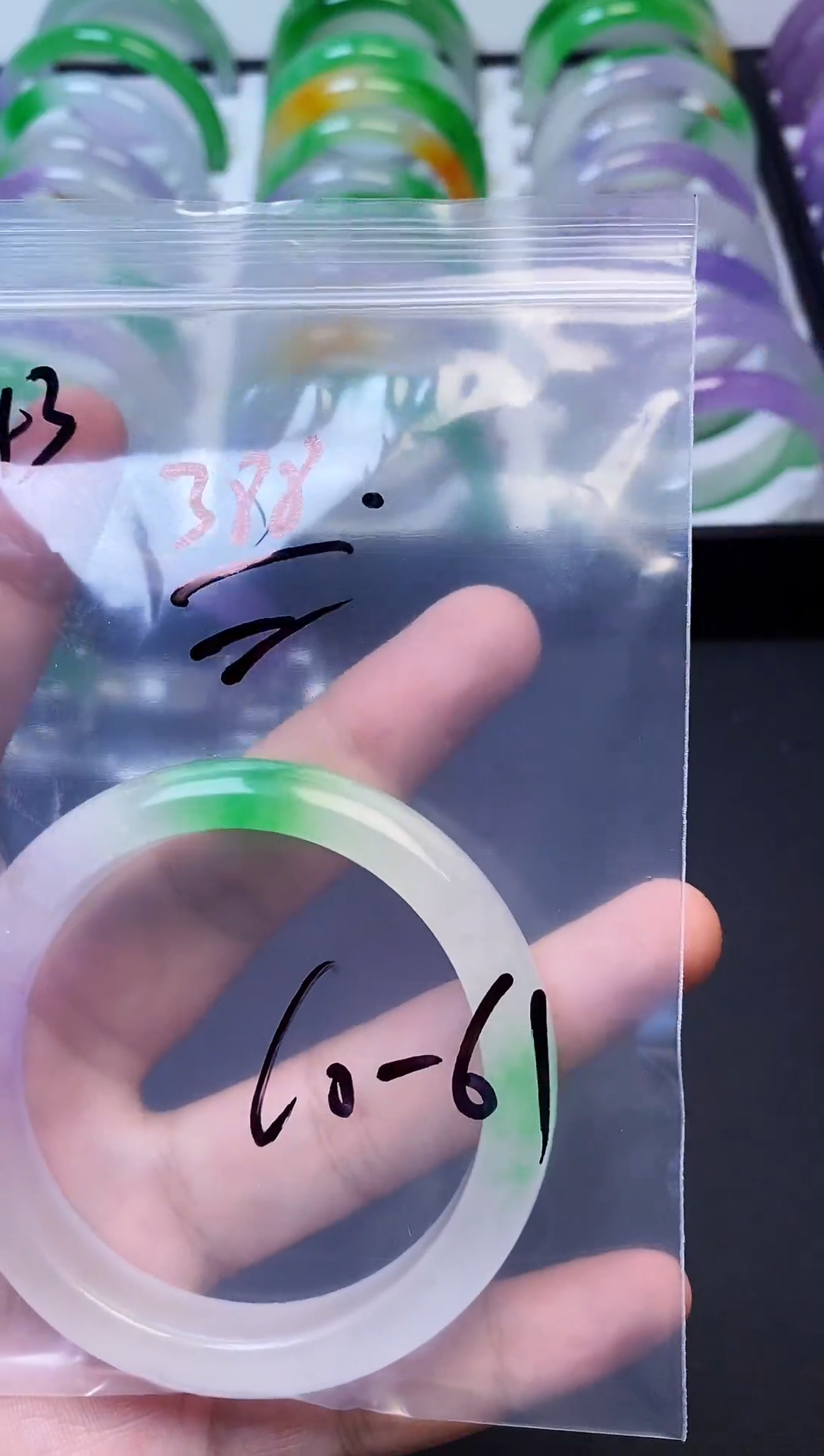 时尚缅料正品手镯