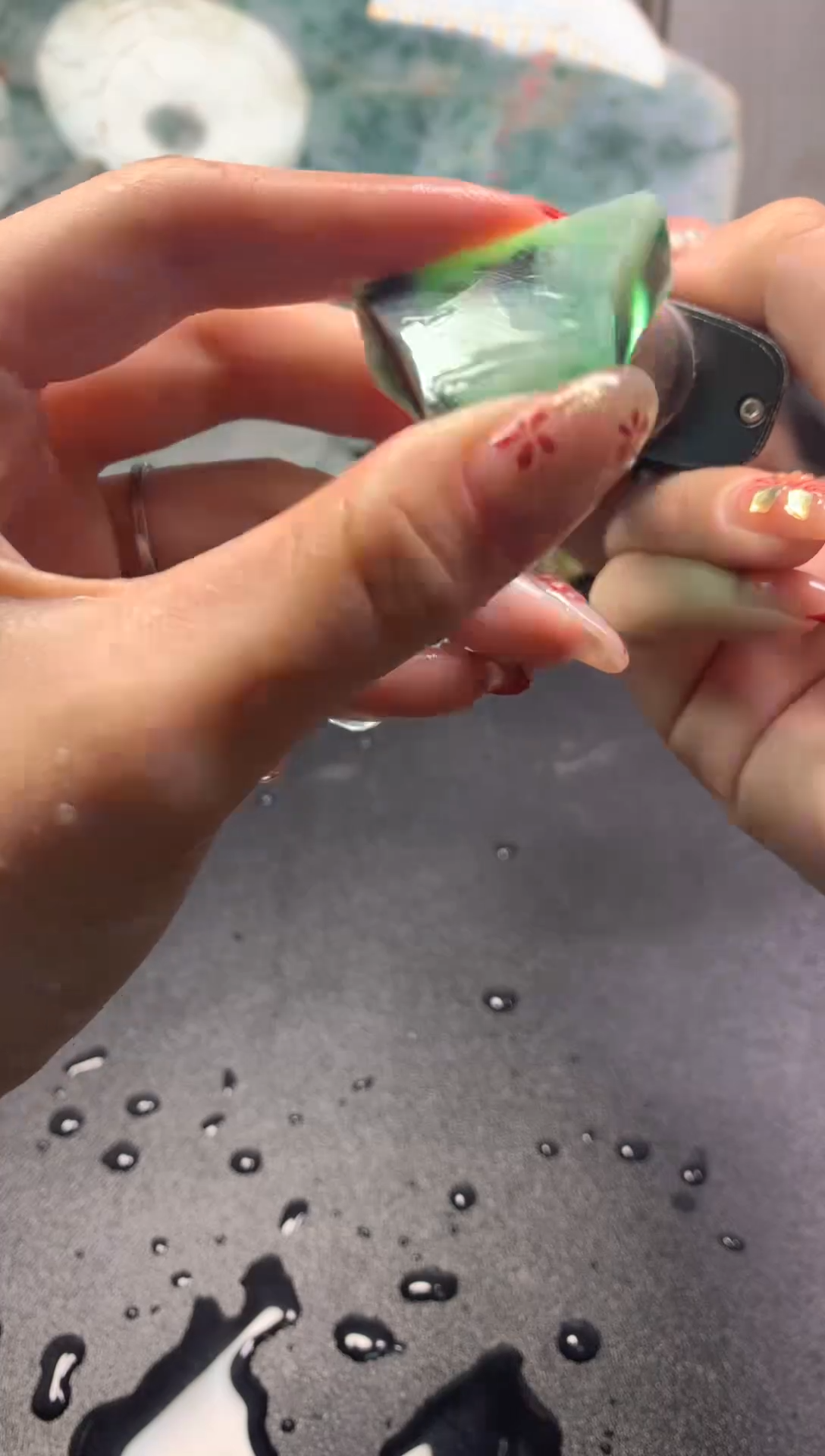 未镶嵌挂件翡翠天然缅甸翡翠A货