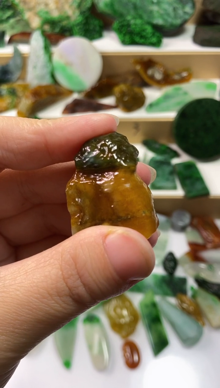 颈饰未镶嵌翡翠明*202天然翡翠