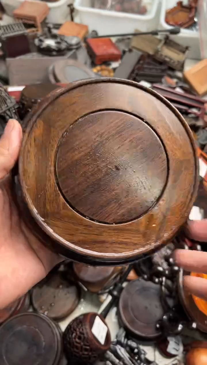 木74黑檀木旋转底座