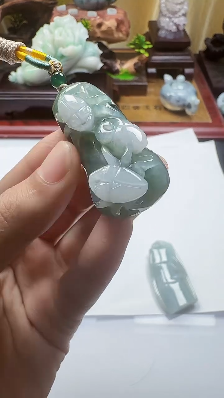 吊坠(不含链)未镶嵌翡翠1