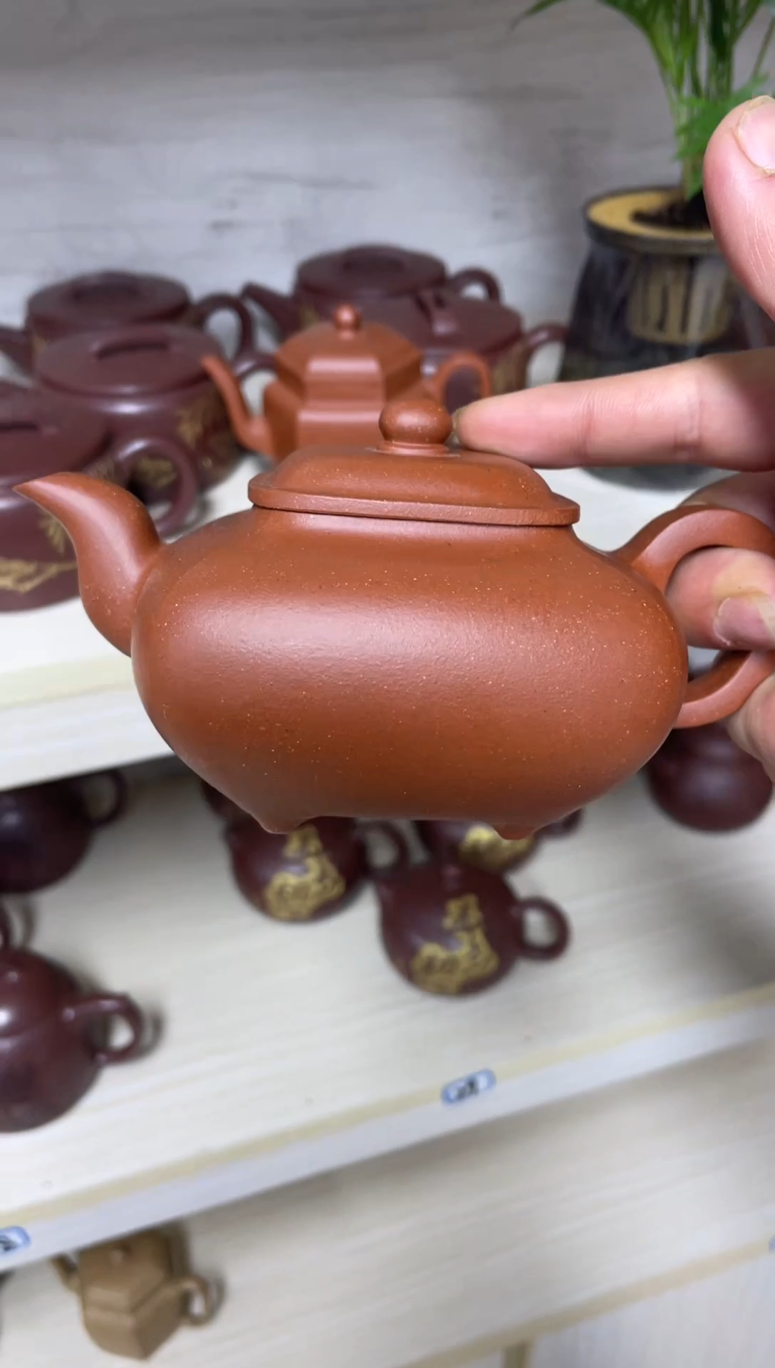 茶壶紫砂红降陂大传炉