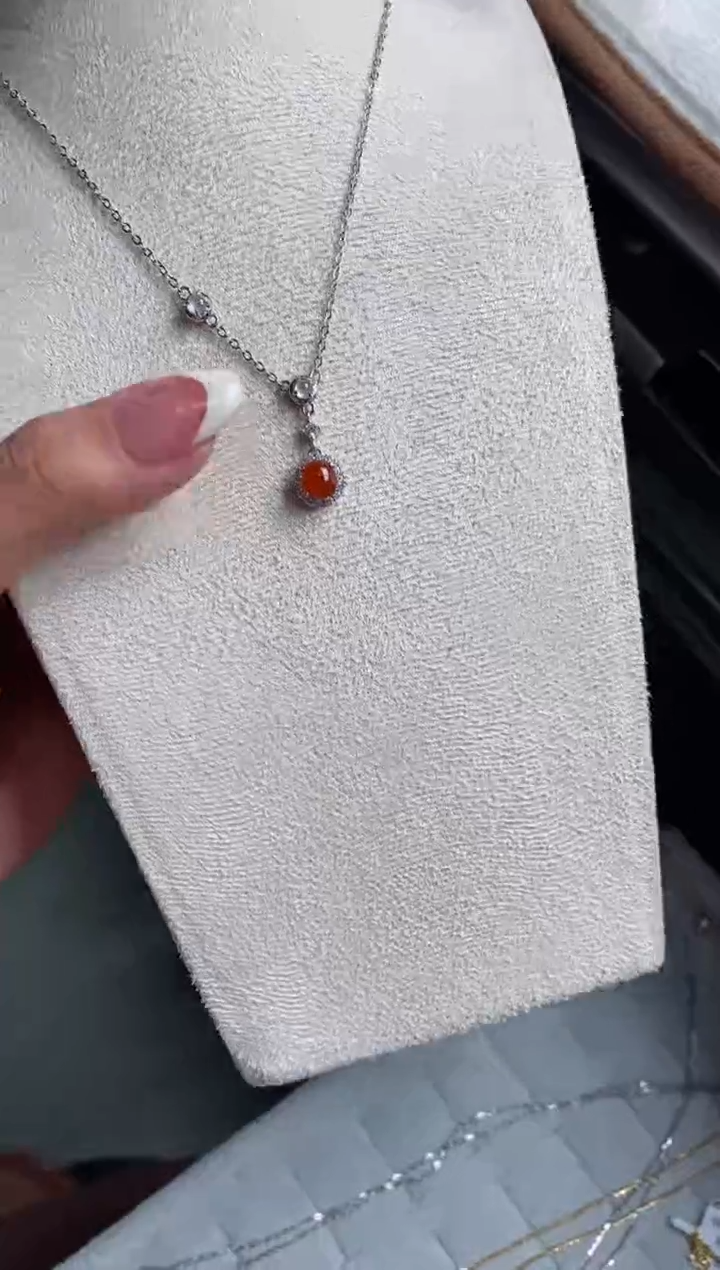 银S925镶嵌戒指翡翠天然A货翡翠