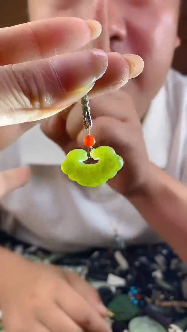 和田玉未镶嵌颈饰多样性发货，拍一发一