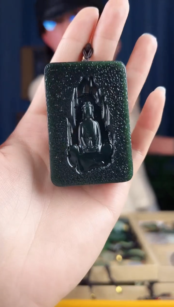 颈饰未镶嵌和田玉拍一发一，多样性发货