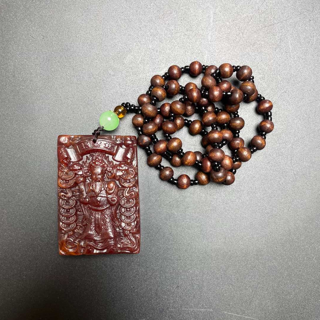 雕刻 cs 项链红 涵哲堂高端精选