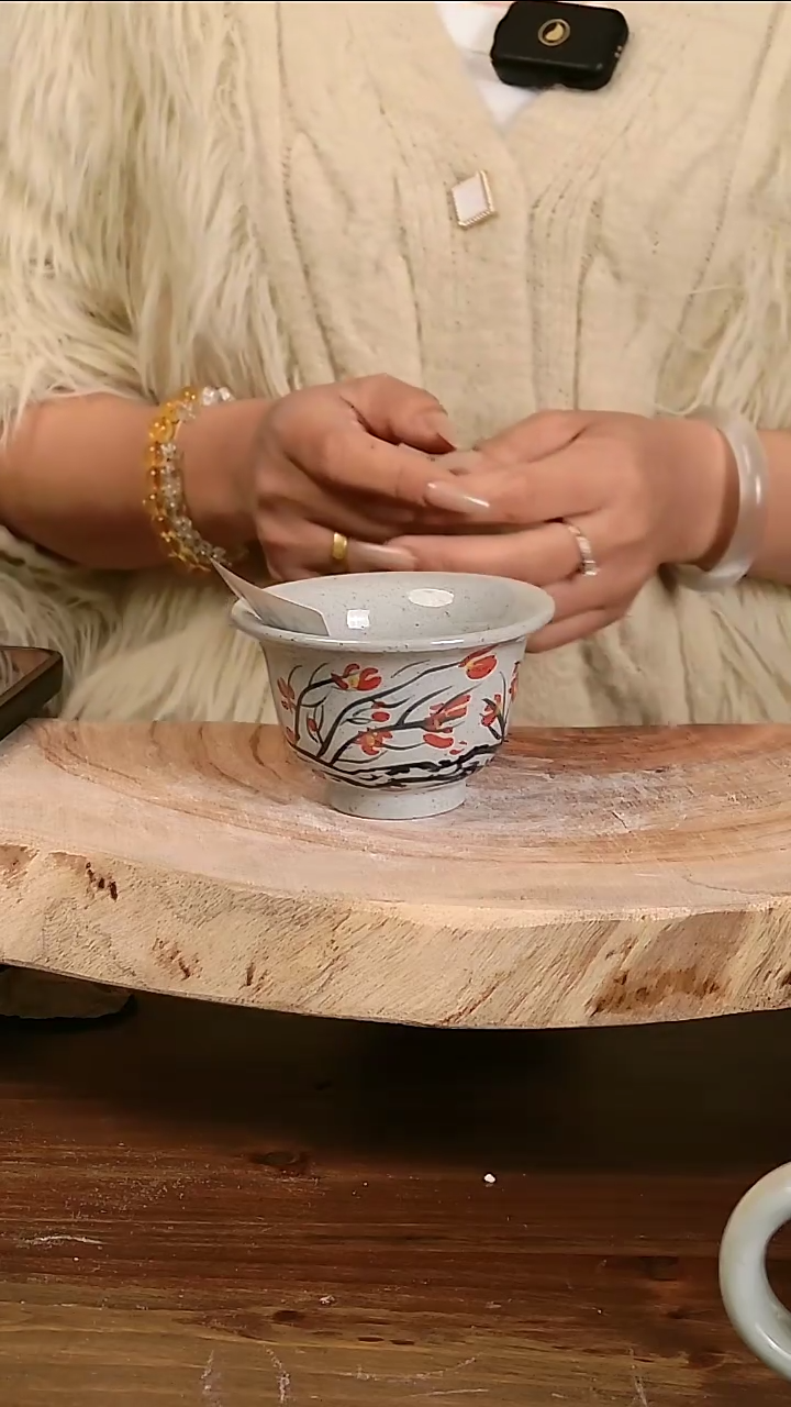 【闪购商品】160景德镇高温釉下彩手工手绘陶瓷杯