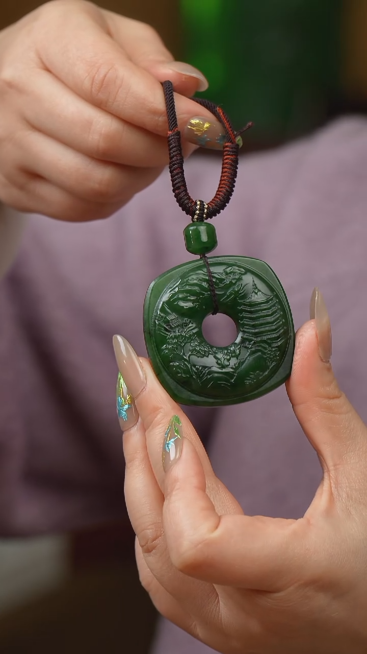 未镶嵌和田玉挂件吊坠